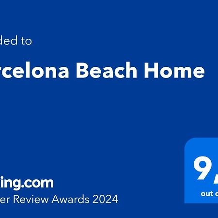 Barcelona Beach Home Екстериор снимка